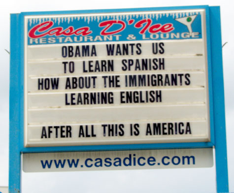 Obama Wants Us To Learn Spanish   How About The Immigrants Learning English   After All This Is America