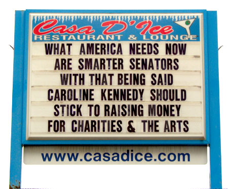 What America Needs Now Are Smarter Senators   With That Being Said Caroline Kennedy Should Stick To Raising Money for Charities & The Arts