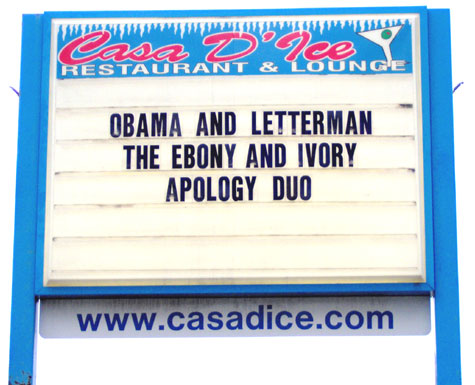 Obama And Letterman   The Ebony And Ivory Apology Duo