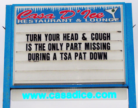 Turn Your Head & Cough Is The Only Part Missing During A TSA Pat Down