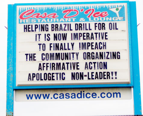 Helping Brazil Drill For Oil   It Is Now Imperative To Finally Impeach The Community Organizing Affirmative Action Apologetic Non-Leader!!