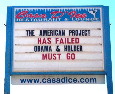 The American Project HAS FAILED   Obama & Holder MUST GO